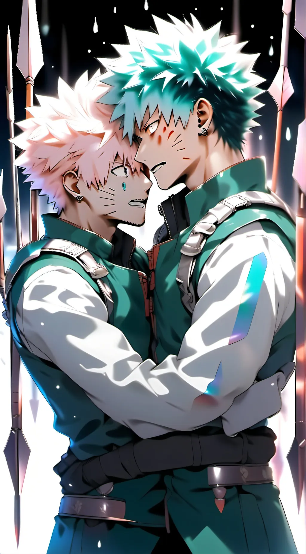 ai character: mha war-V.Deku- background