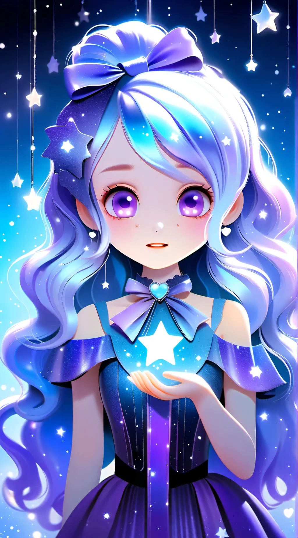 ai character: Blackberry background