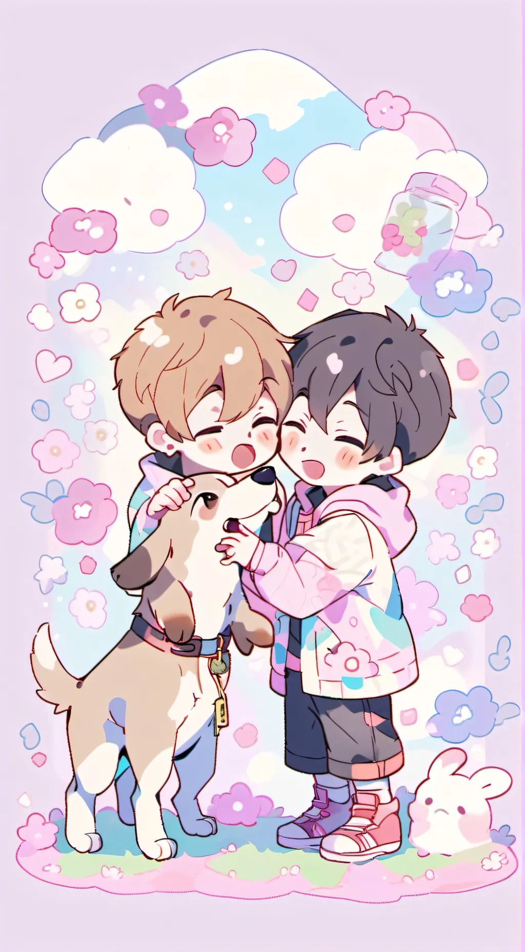 ai character: dogday background