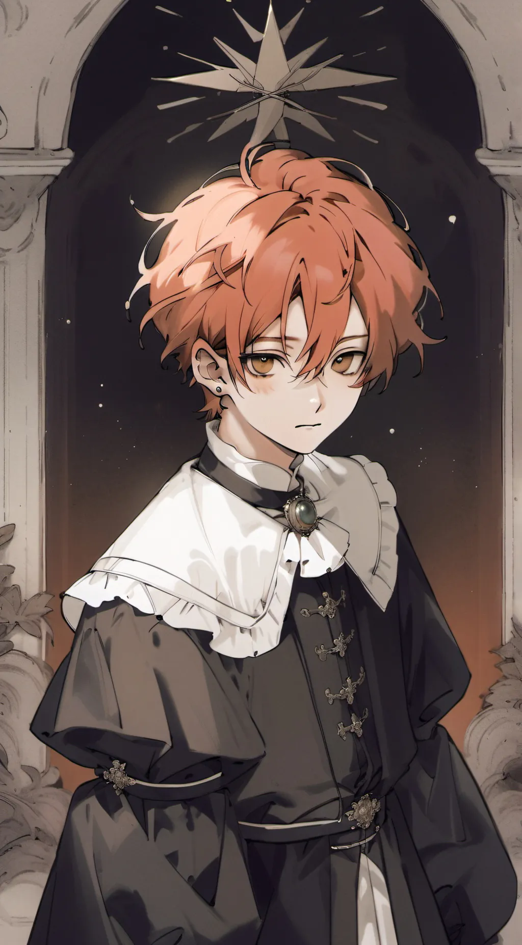 ai character: Zero  background