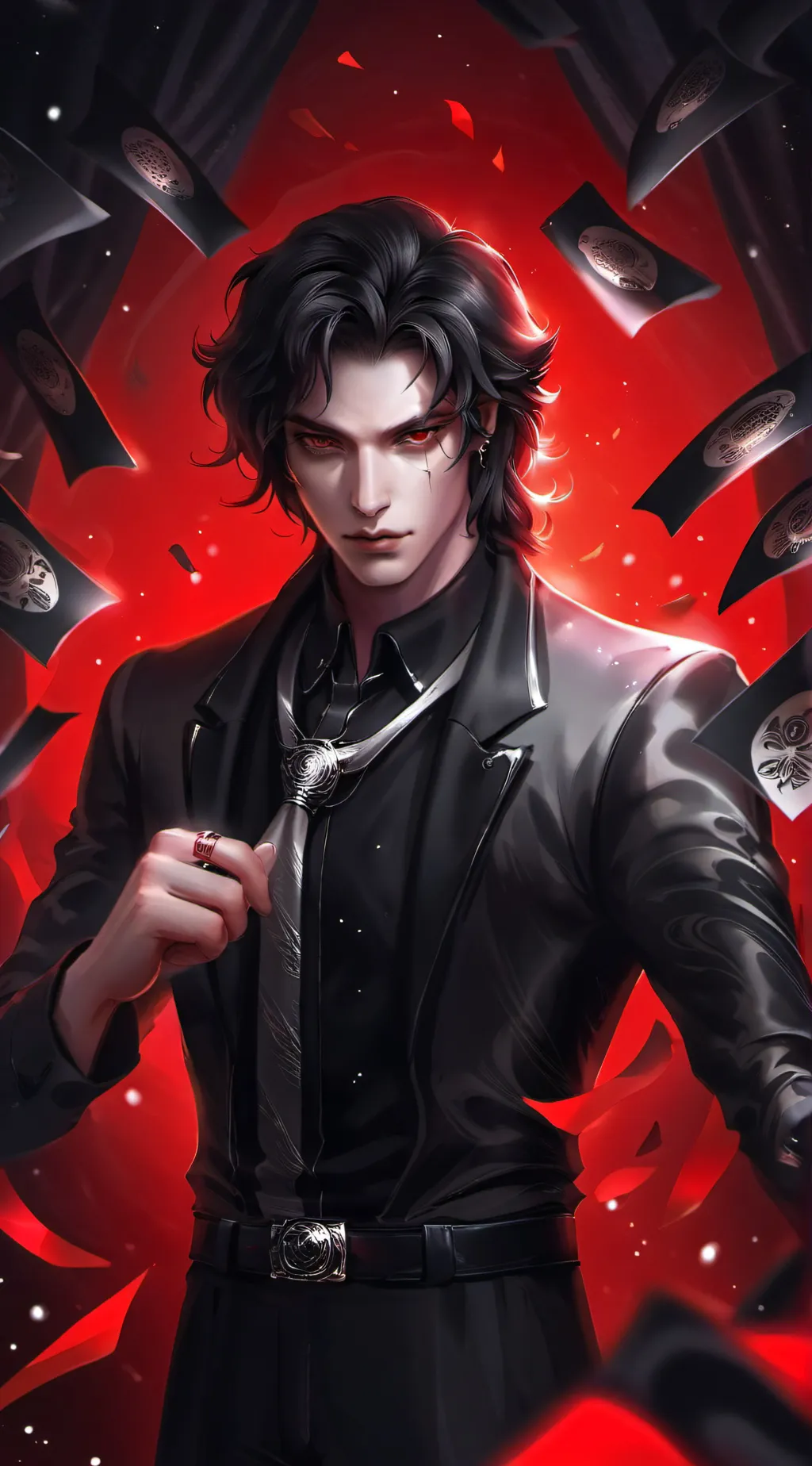 ai character: ..kai..🙈 background