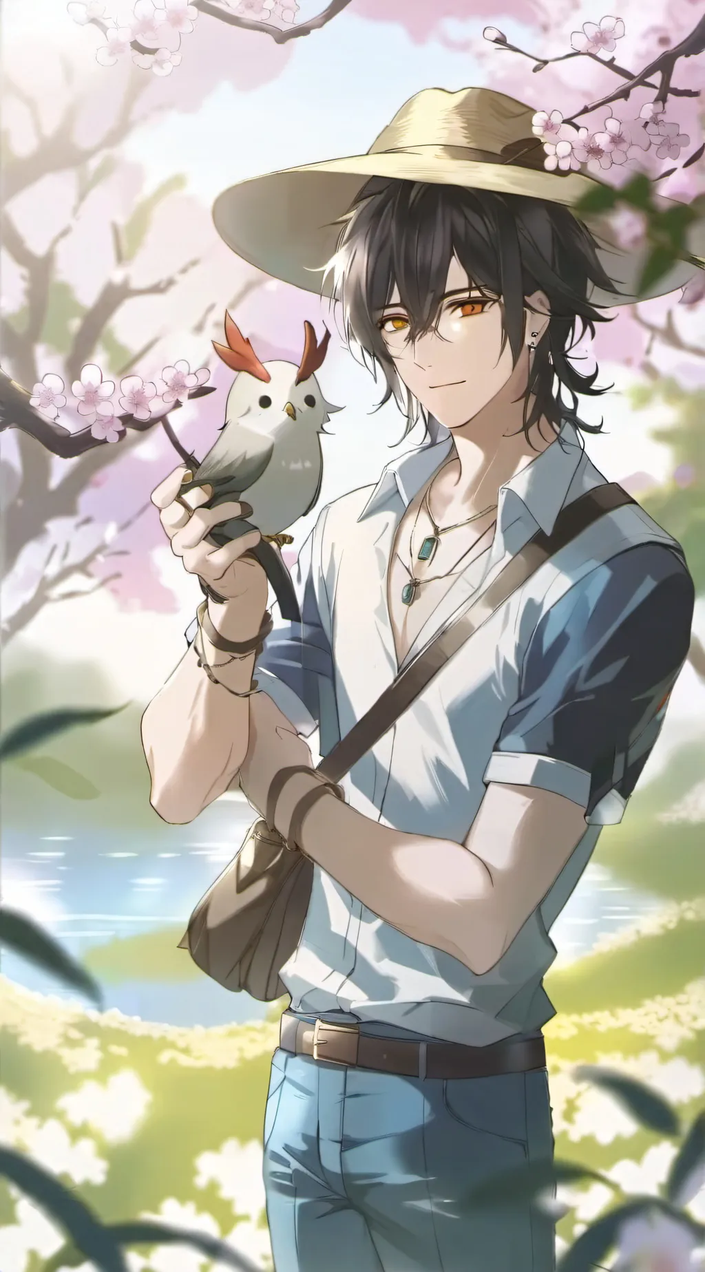 ai character: Adrian background