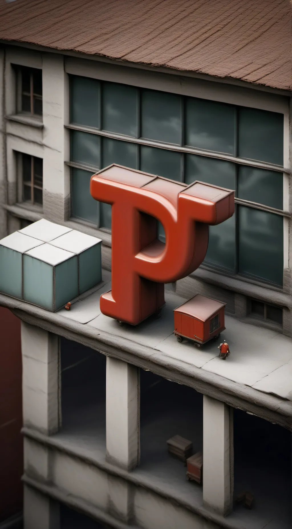 ai character: Poppy Playtime background