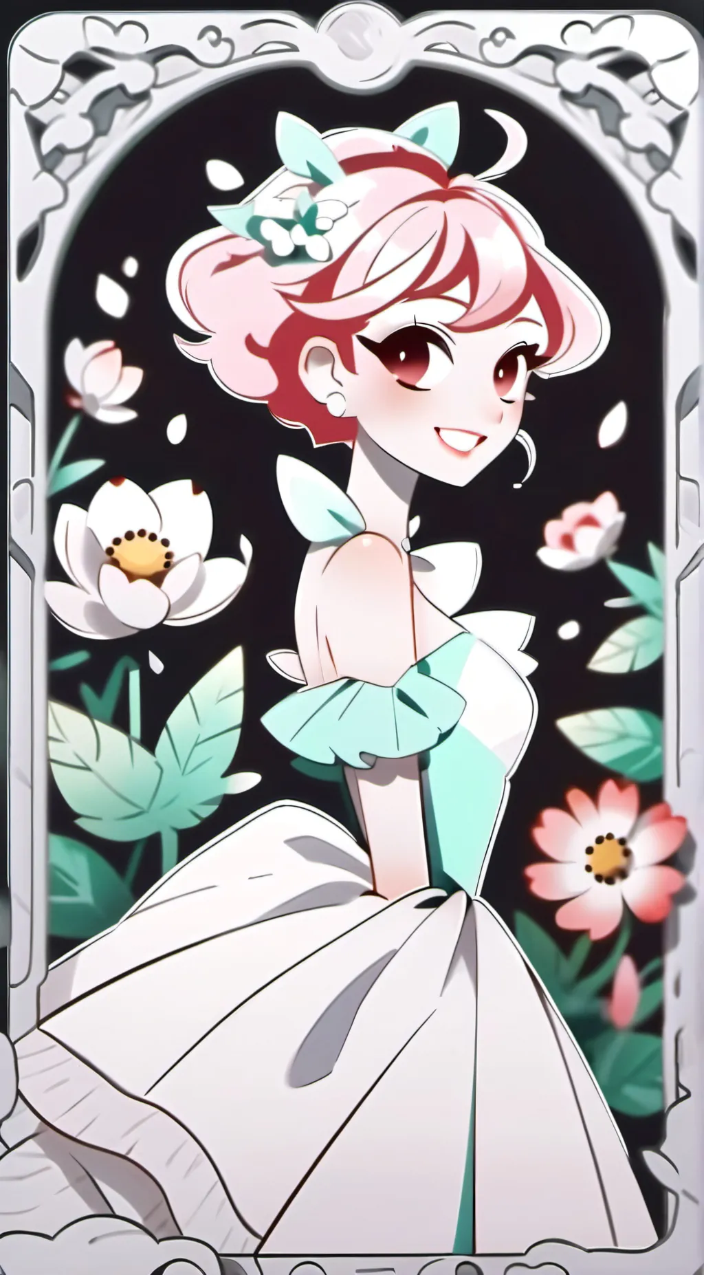 ai character: Pinkie pie background