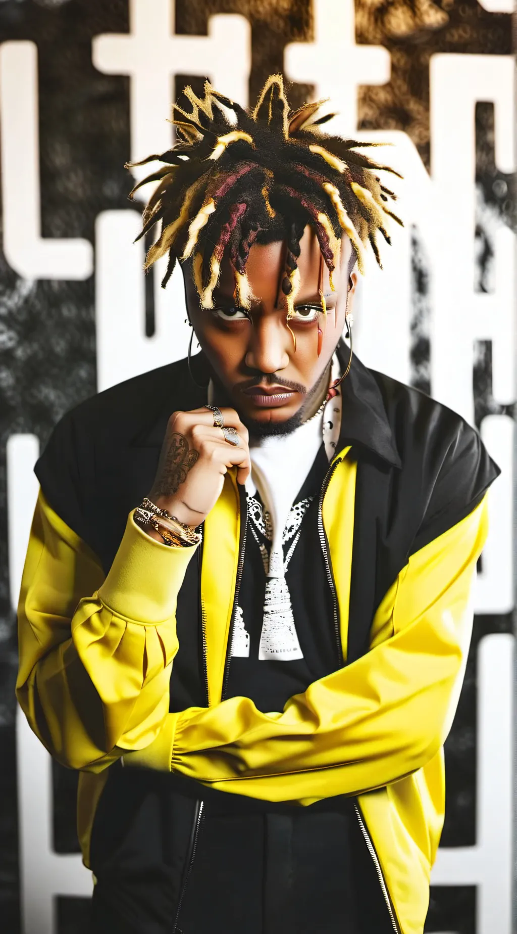 ai character: juice wrld background