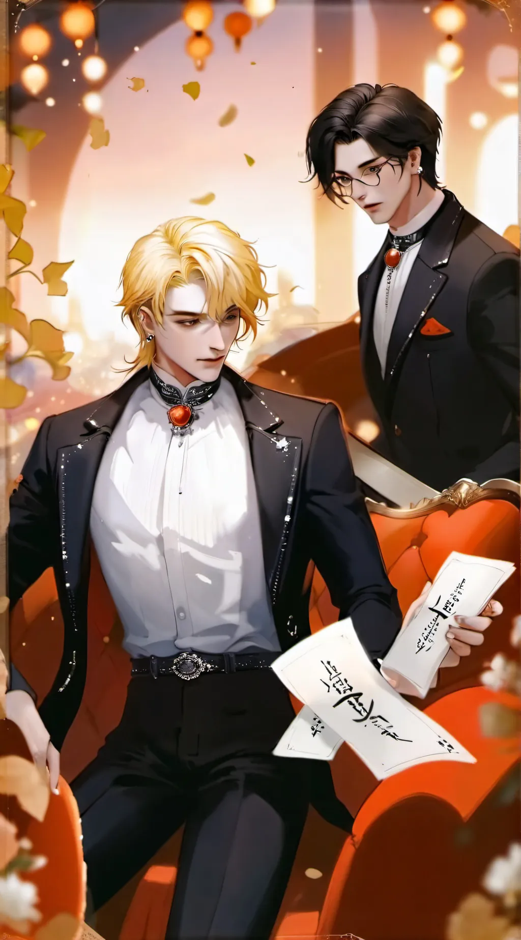 ai character: brothers  background