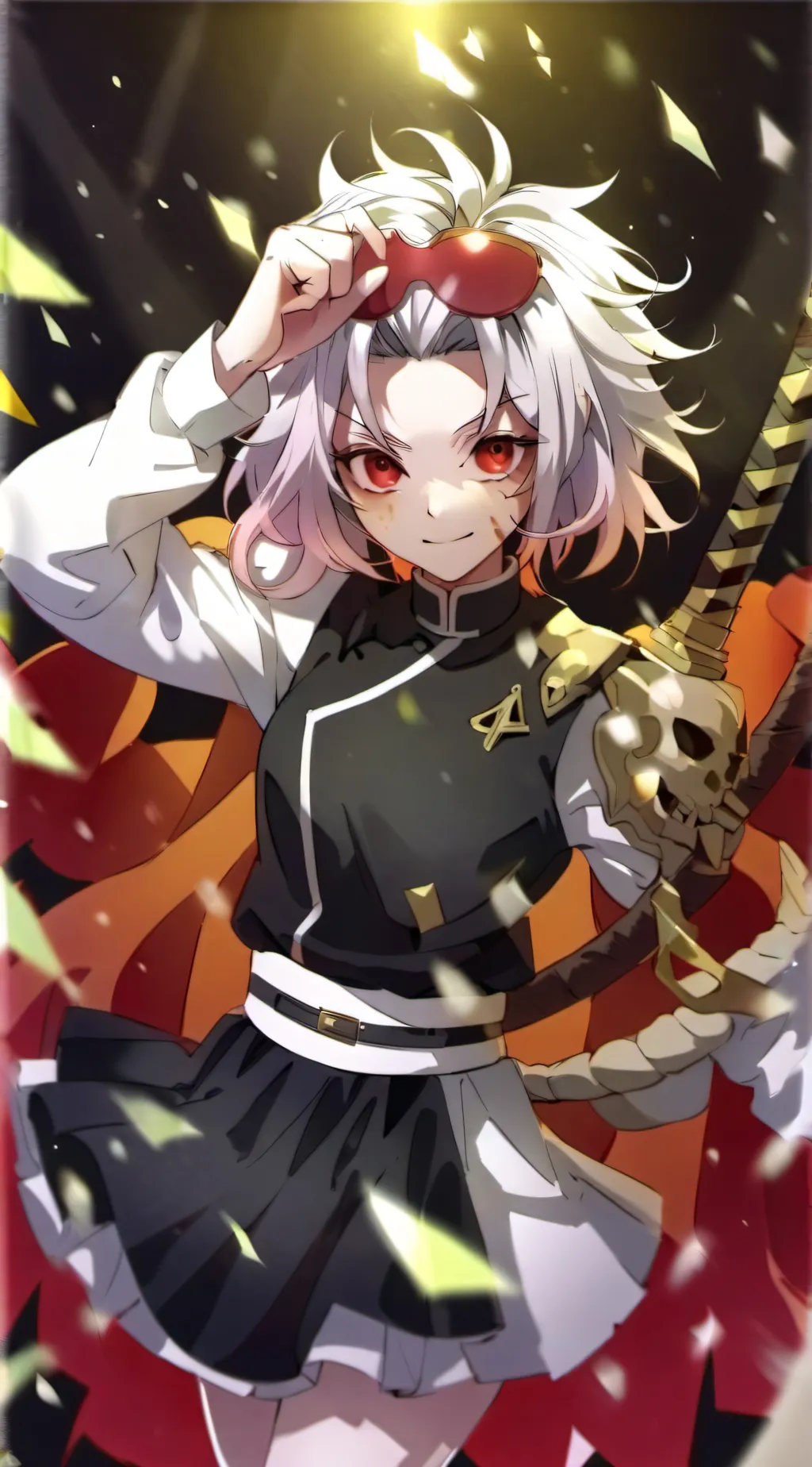 ai character: demon slayer background