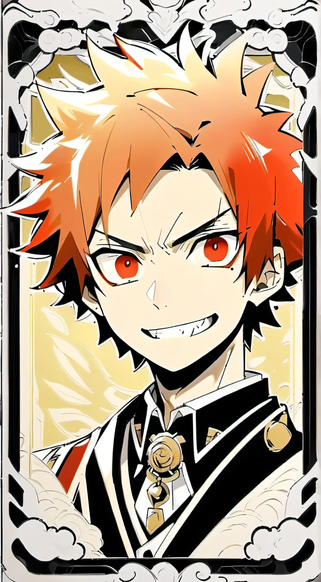 ai character: Kirishima background