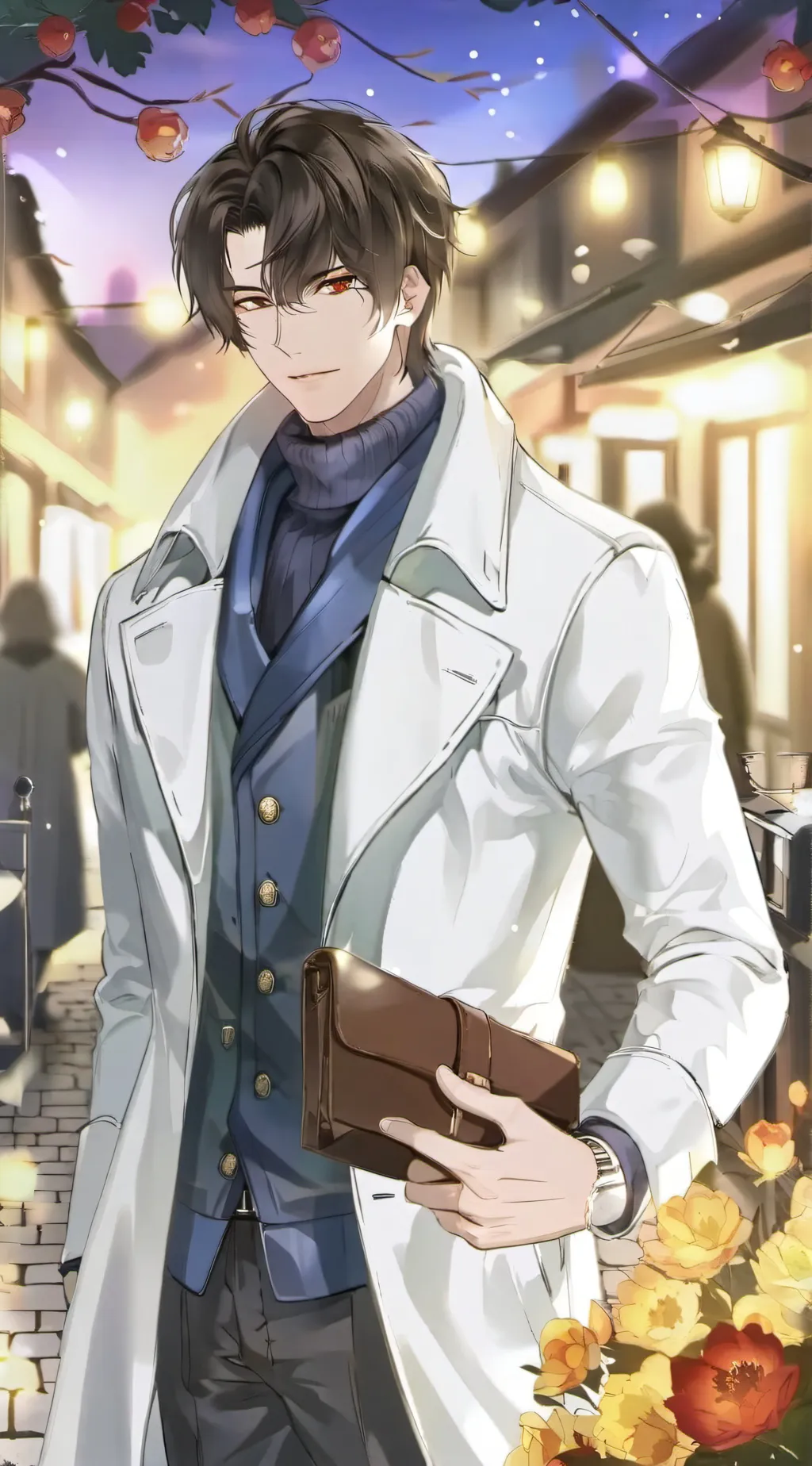 ai character: Kenzo background