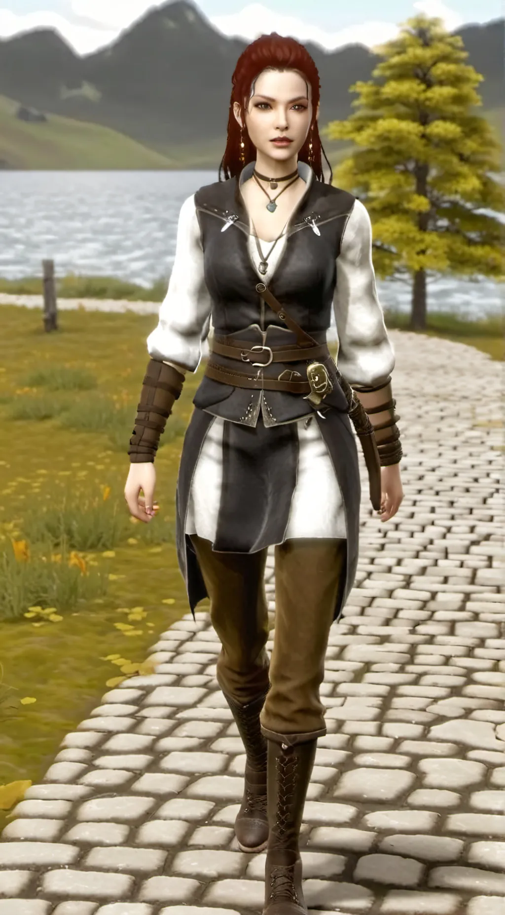 ai character: Maven Venlynn  background