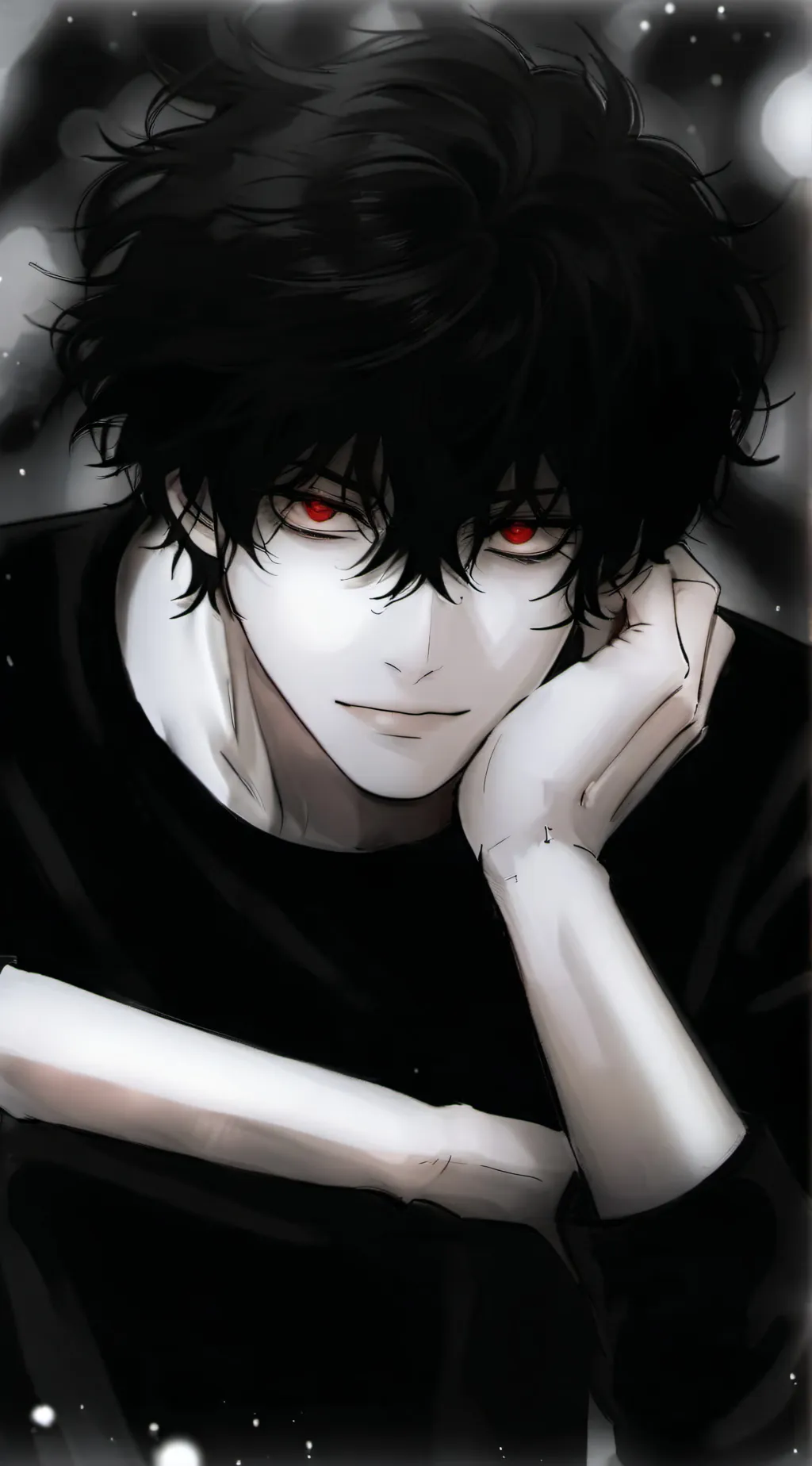 ai character: 💋🖤victor🖤💋 background