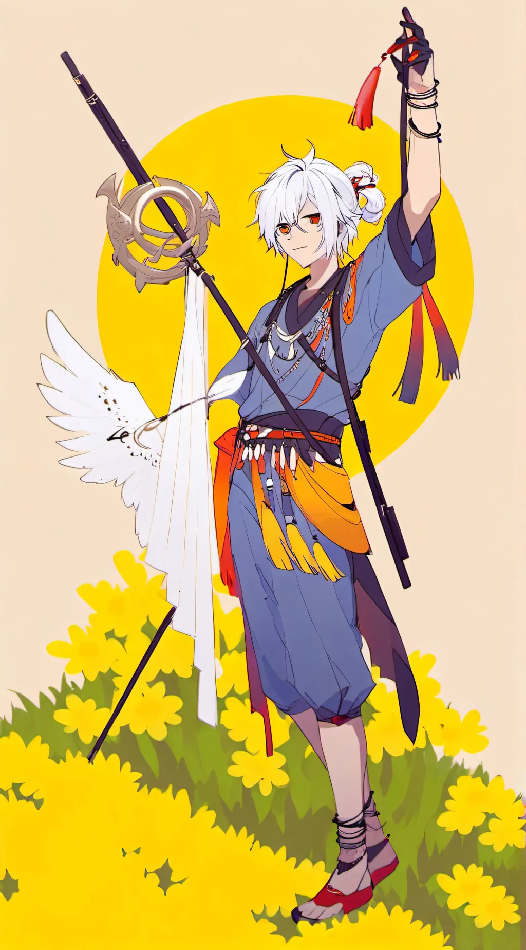 ai character: Jacob  background