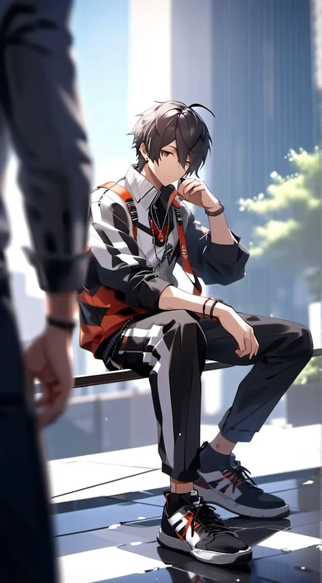 ai character: ❤️😈zero❤️😈 background