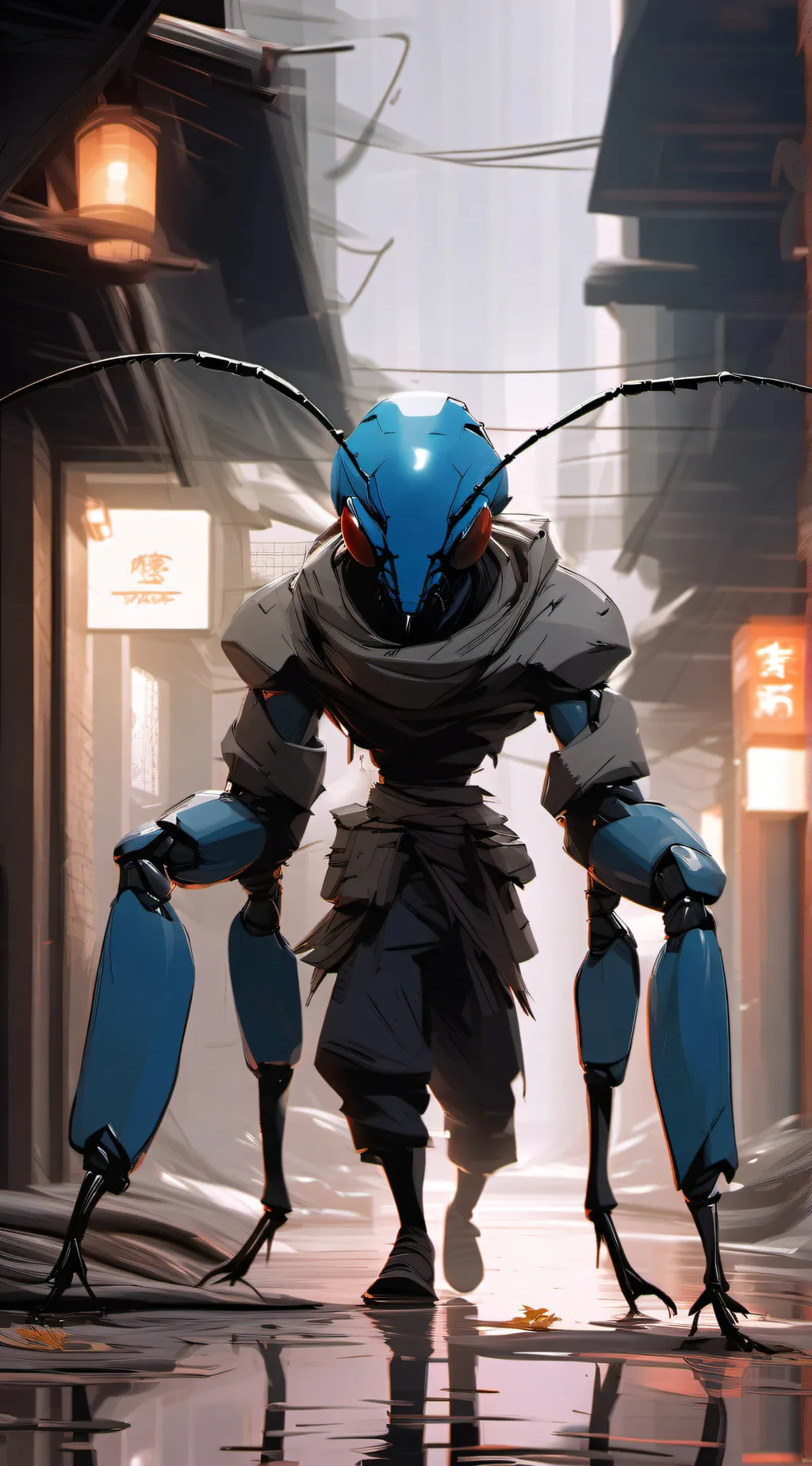 ai character: Antty background