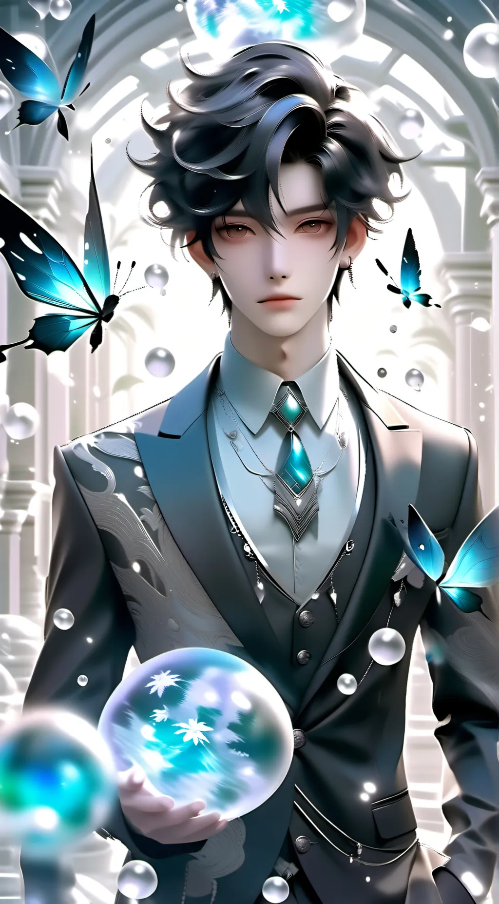 ai character: Oliver background