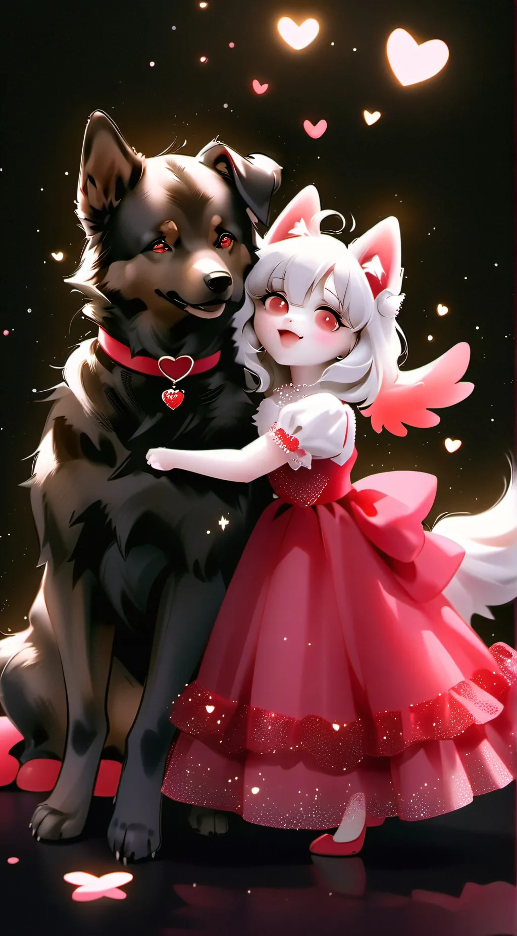 ai character: husks kid background