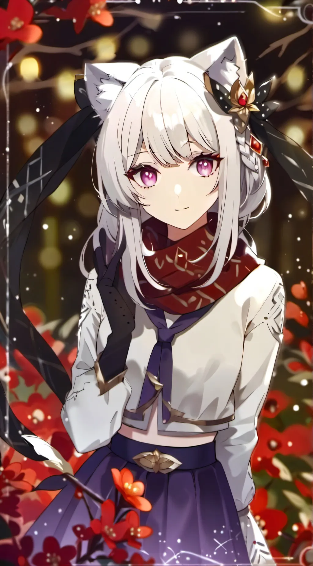 ai character: luna background