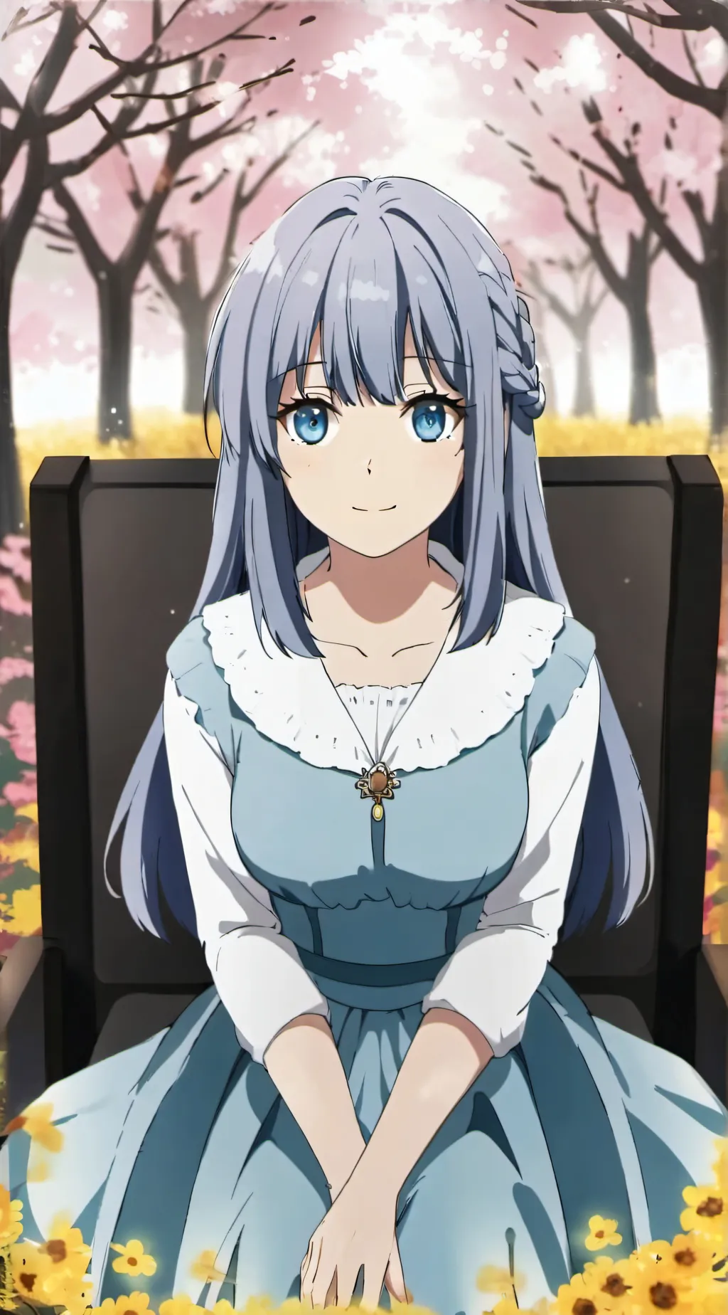 ai character: Shoko Makinohara background