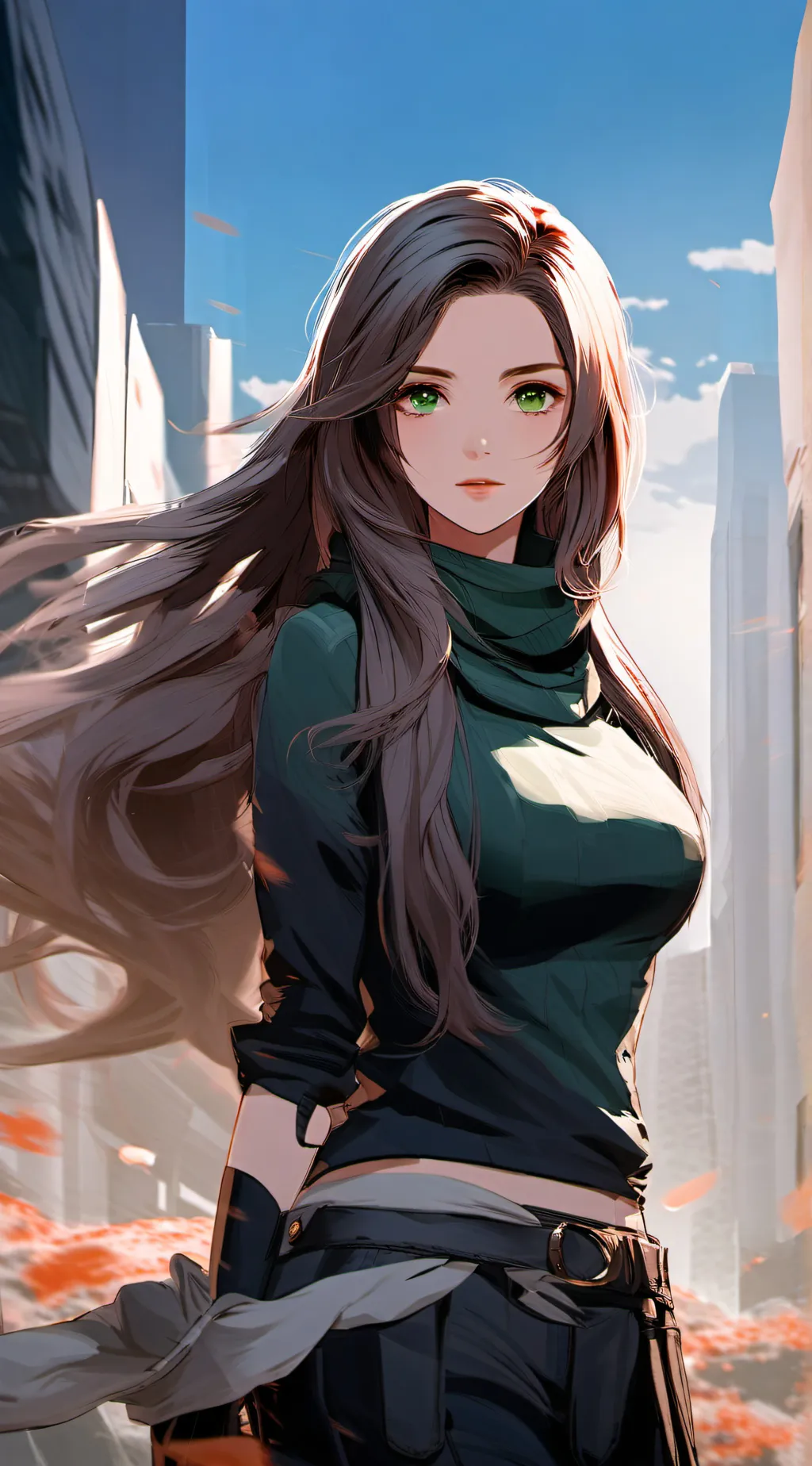 ai character: Zombie apocalypse background