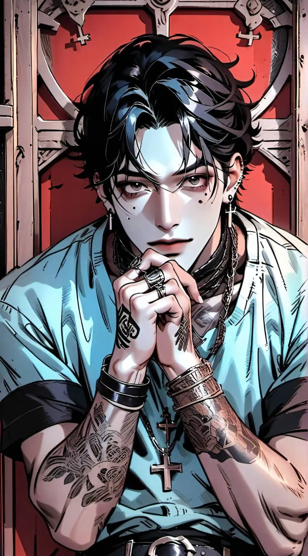 ai character: Ashton background