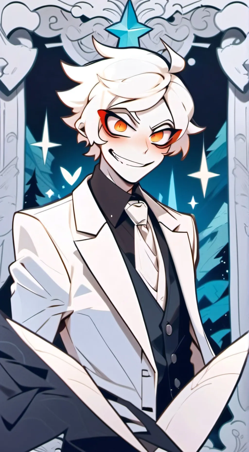 ai character: Lucifer "Mange" background