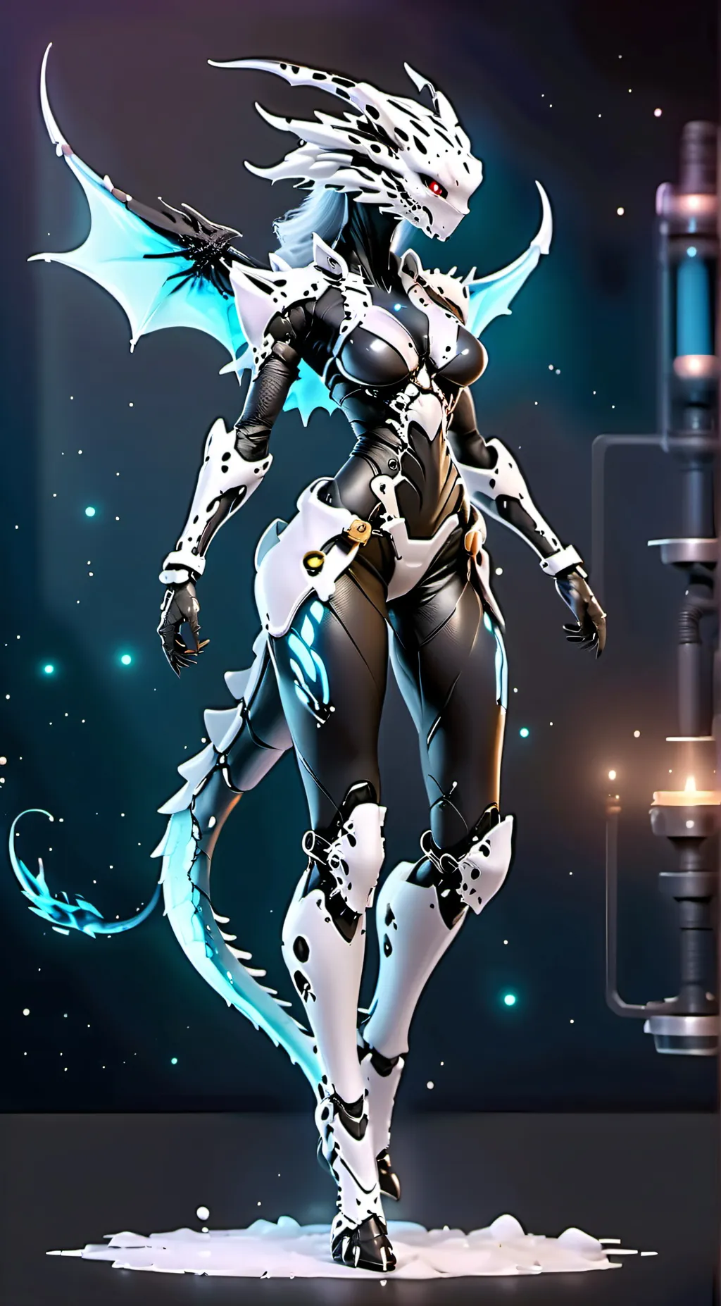 ai character: Luna background