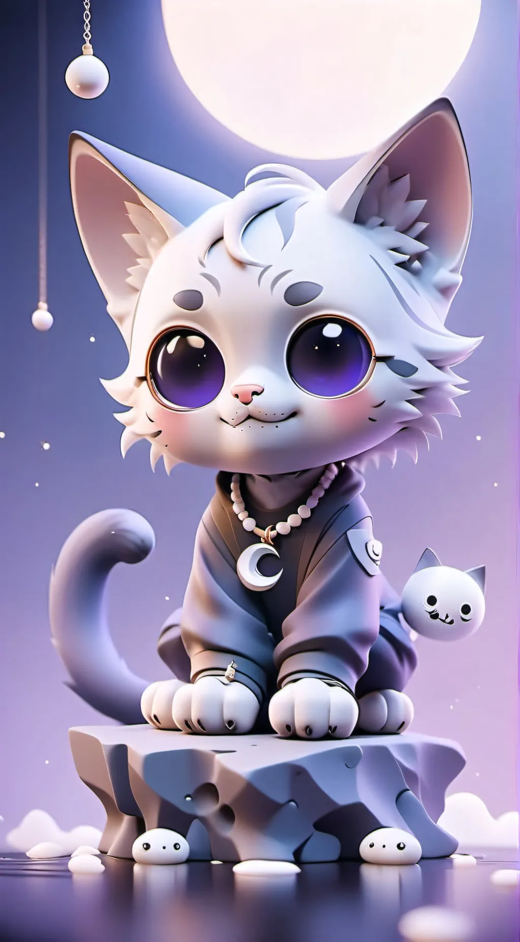 ai character: cat nap  background