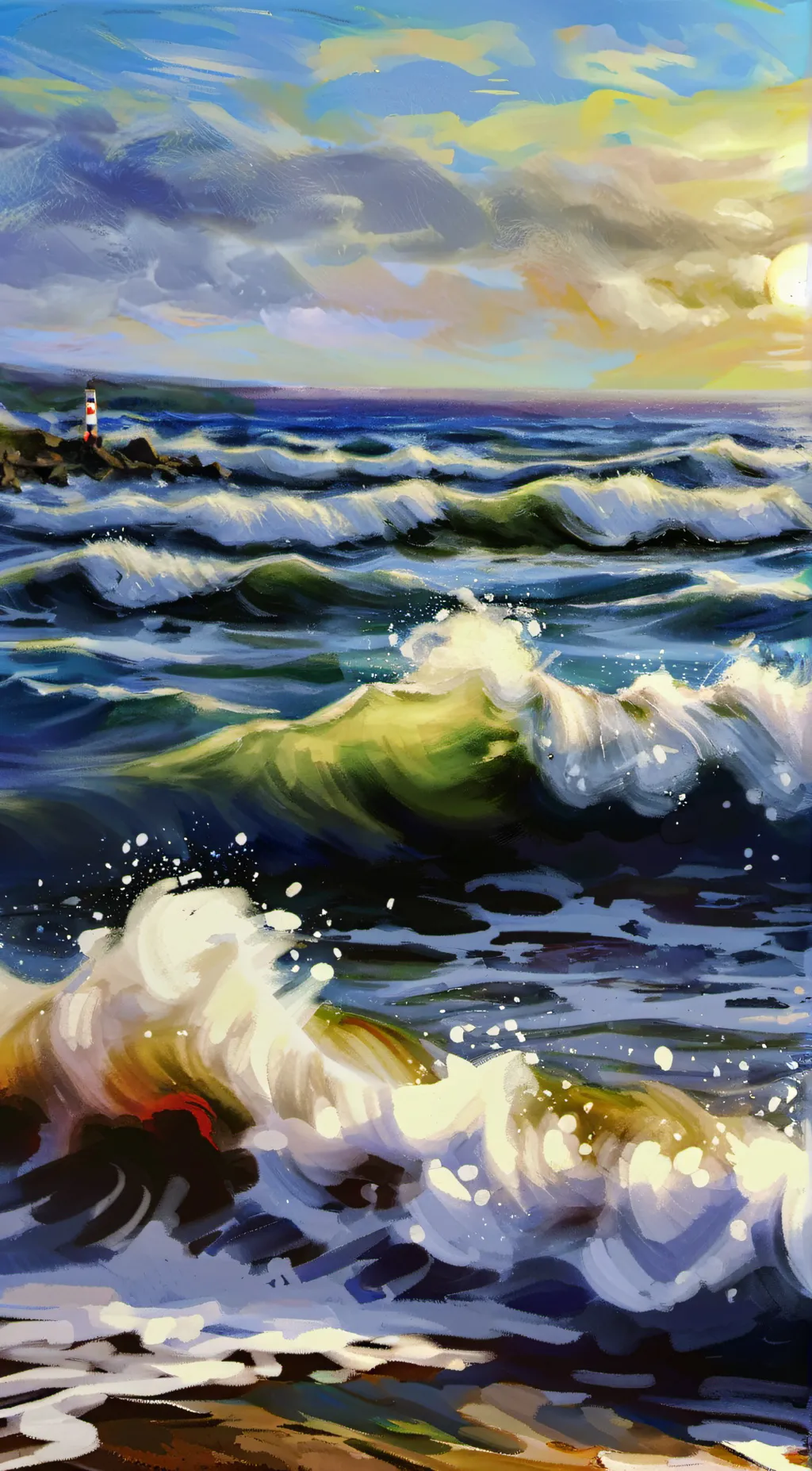 ai character: OBX background