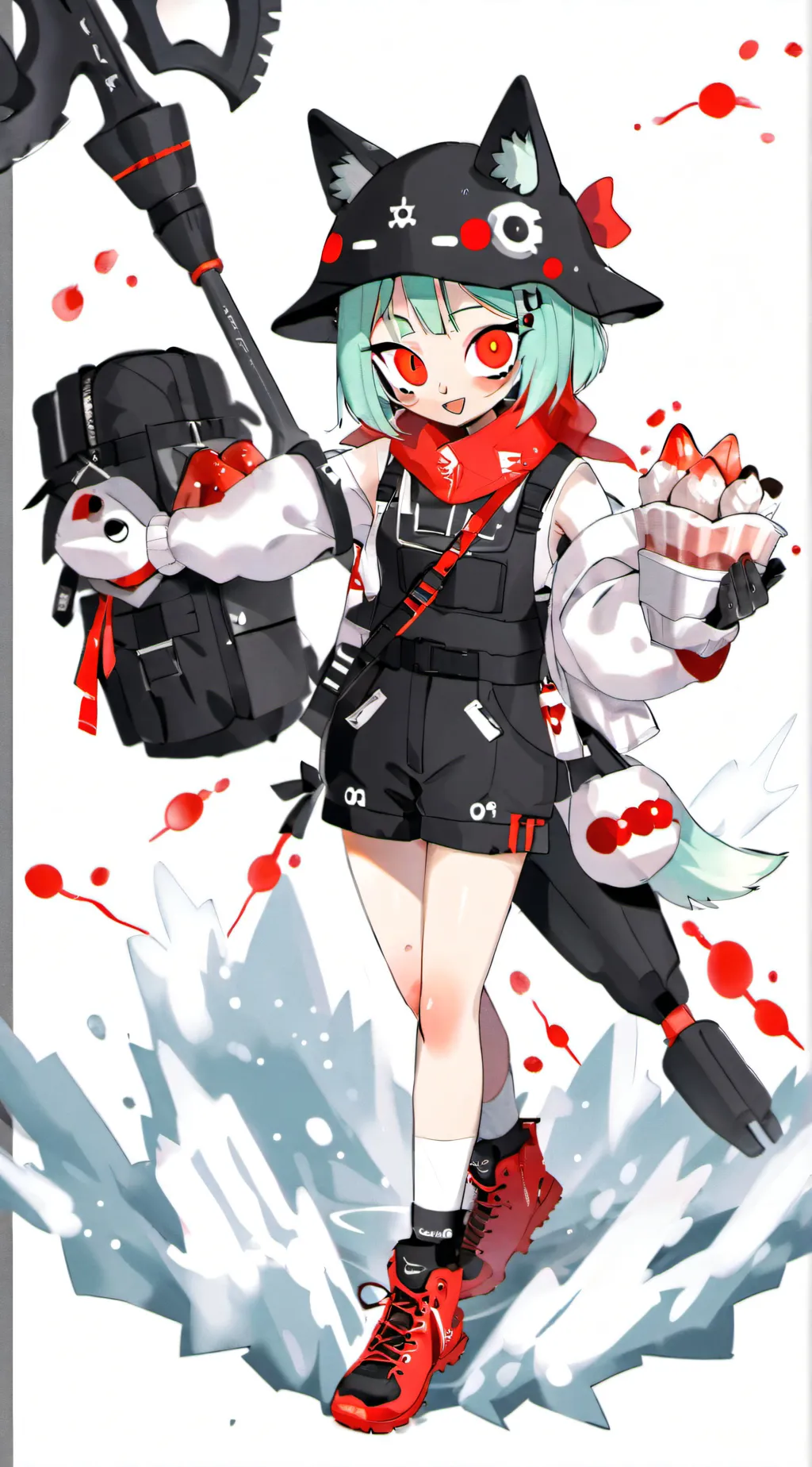 ai character: harmony background