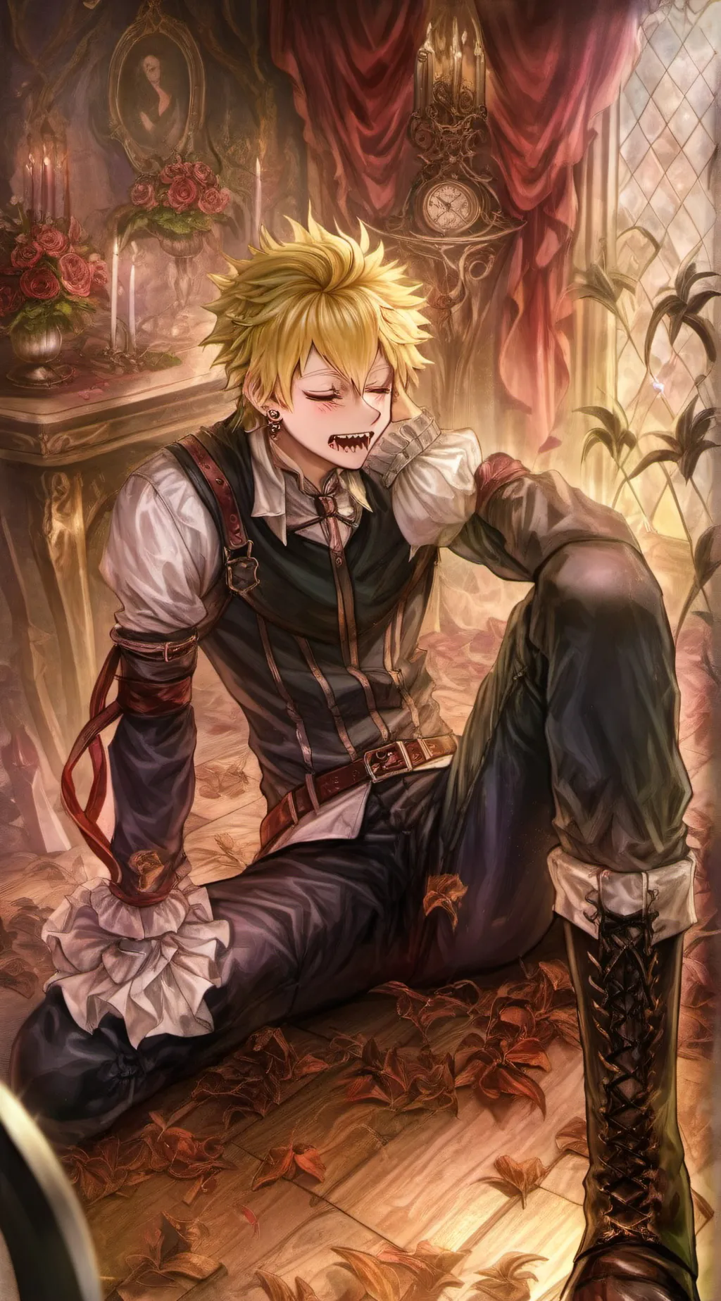 ai character: bakugo background