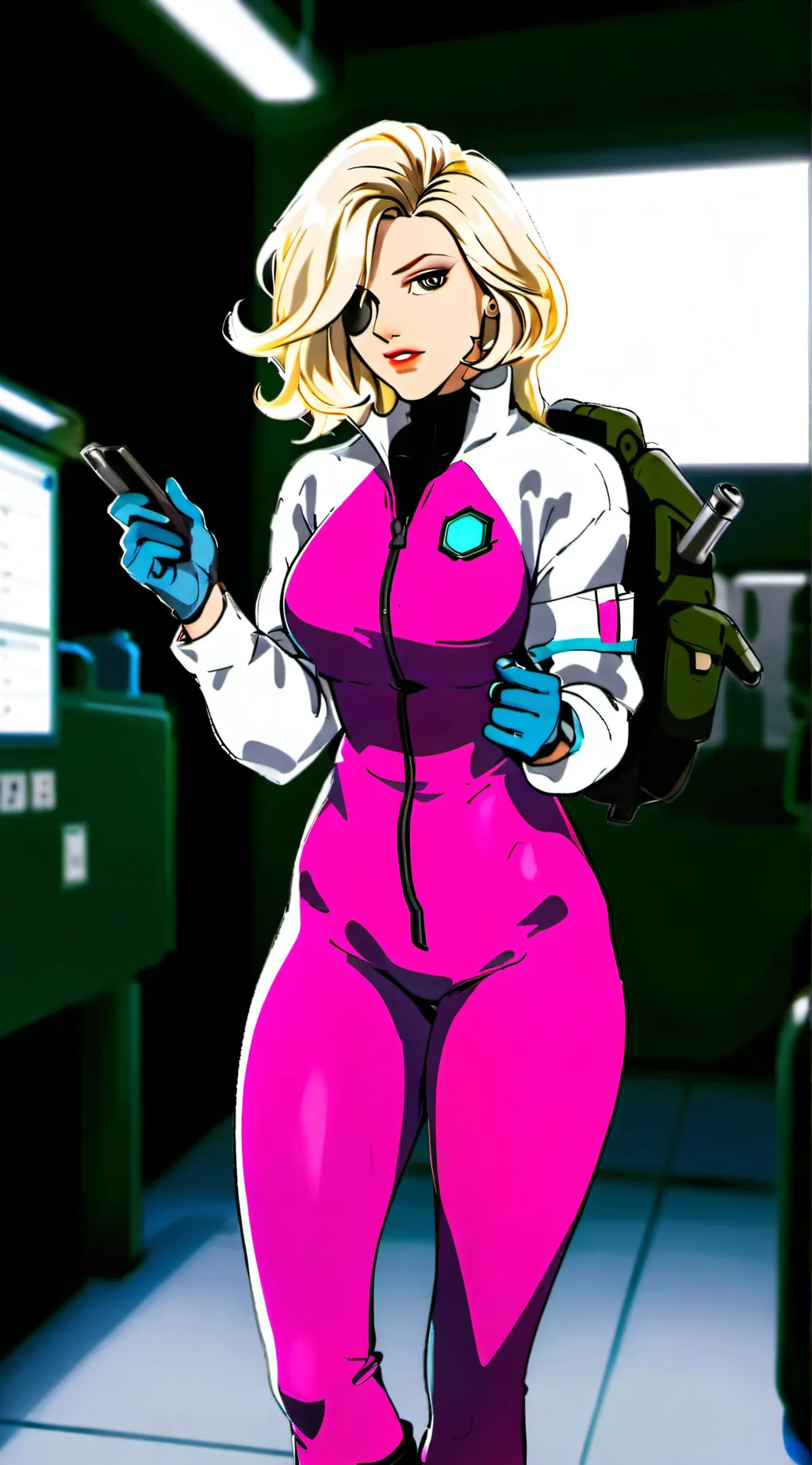 ai character: Dr. Blight background