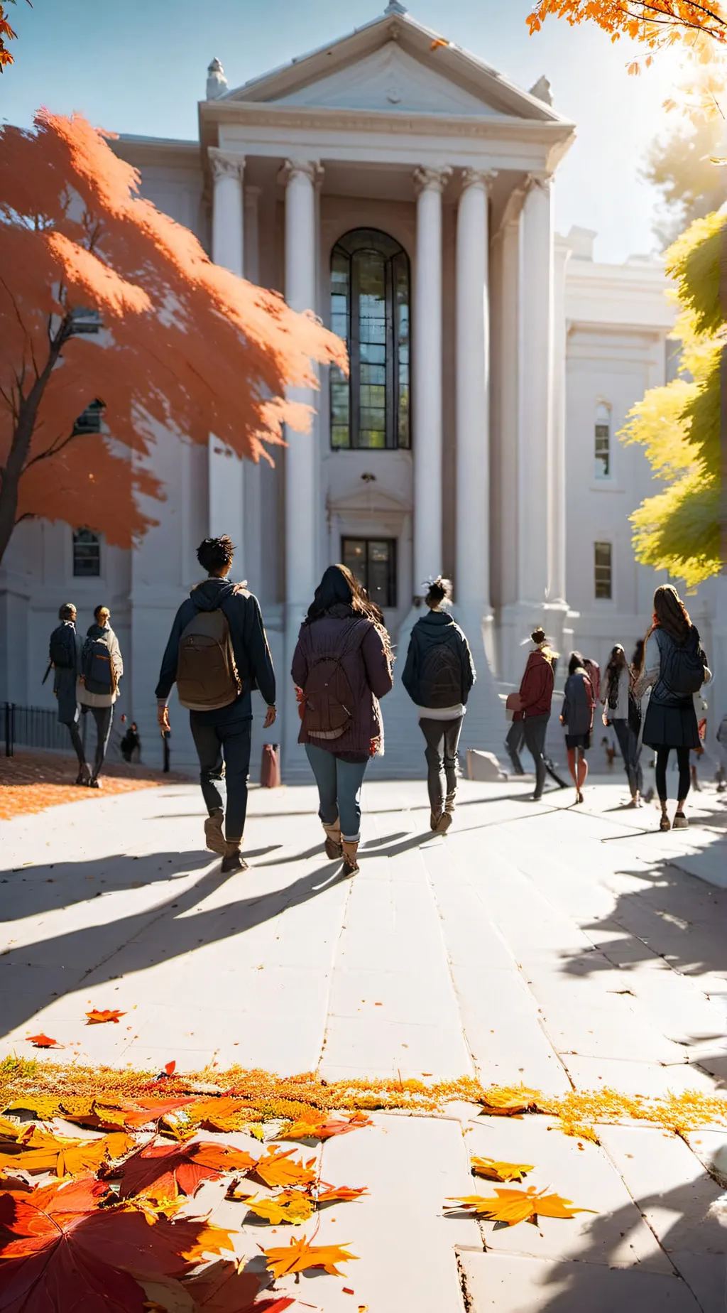 ai character: SM College  background