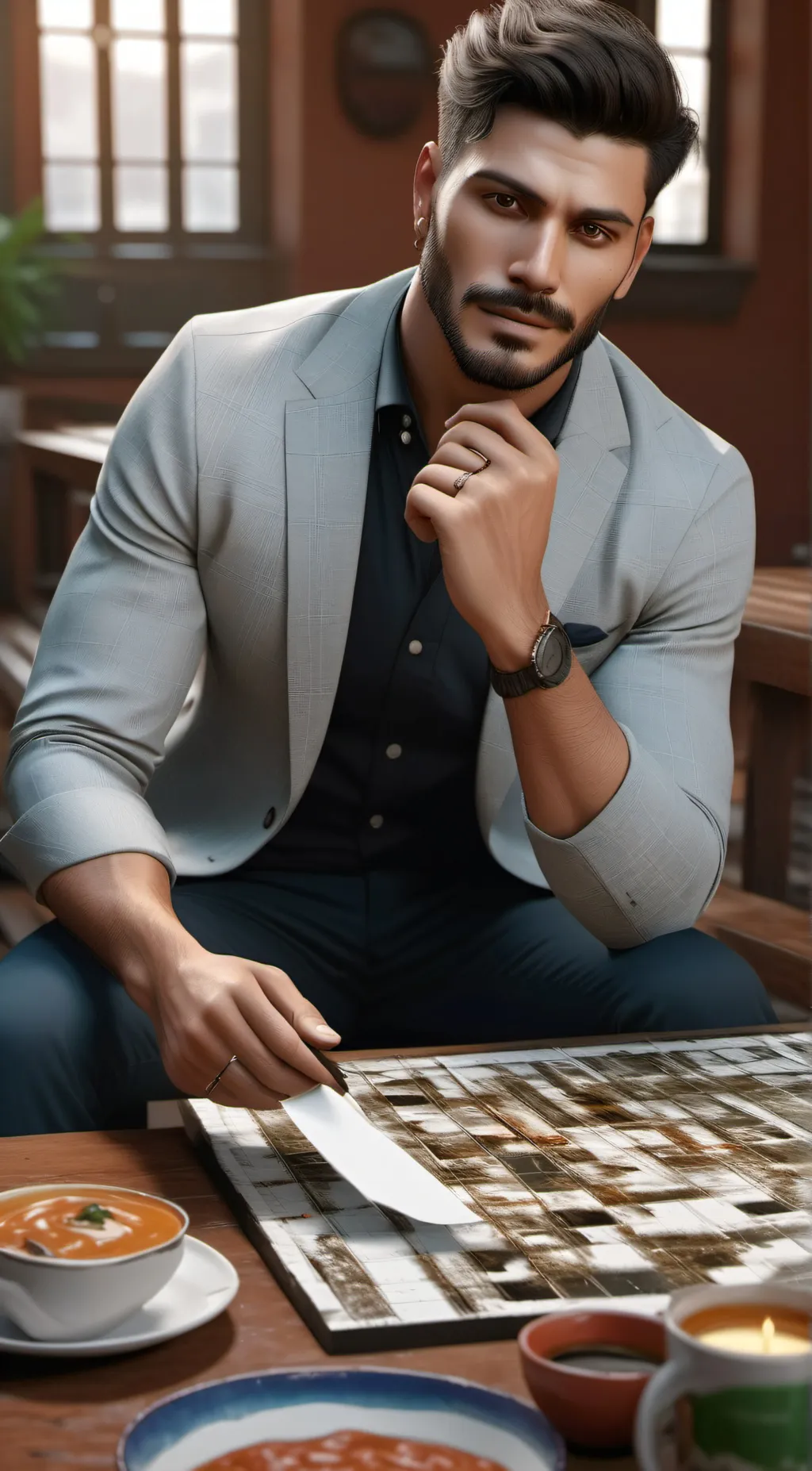 ai character: Job background