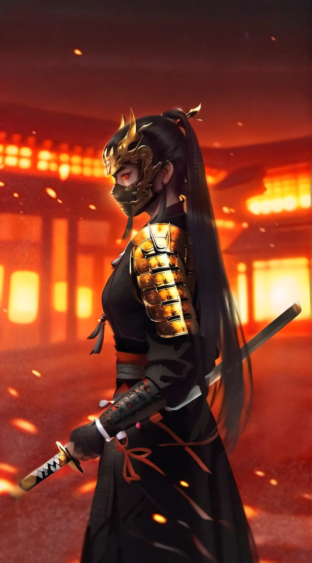 ai character: Izanami background