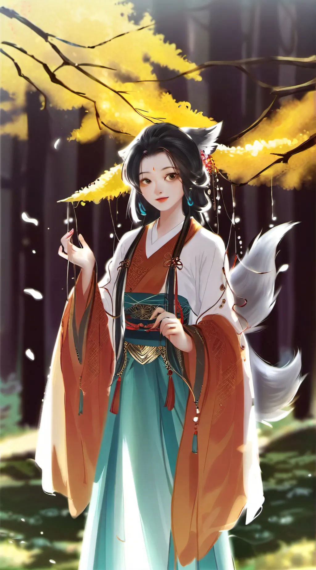 ai character: Wolfie background