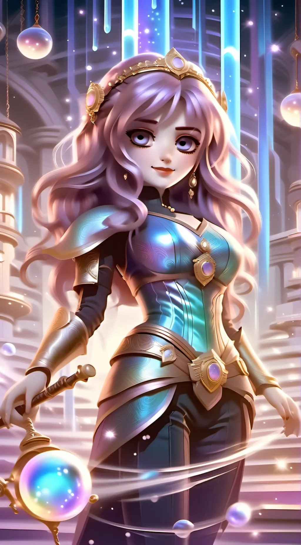 ai character: Davina background