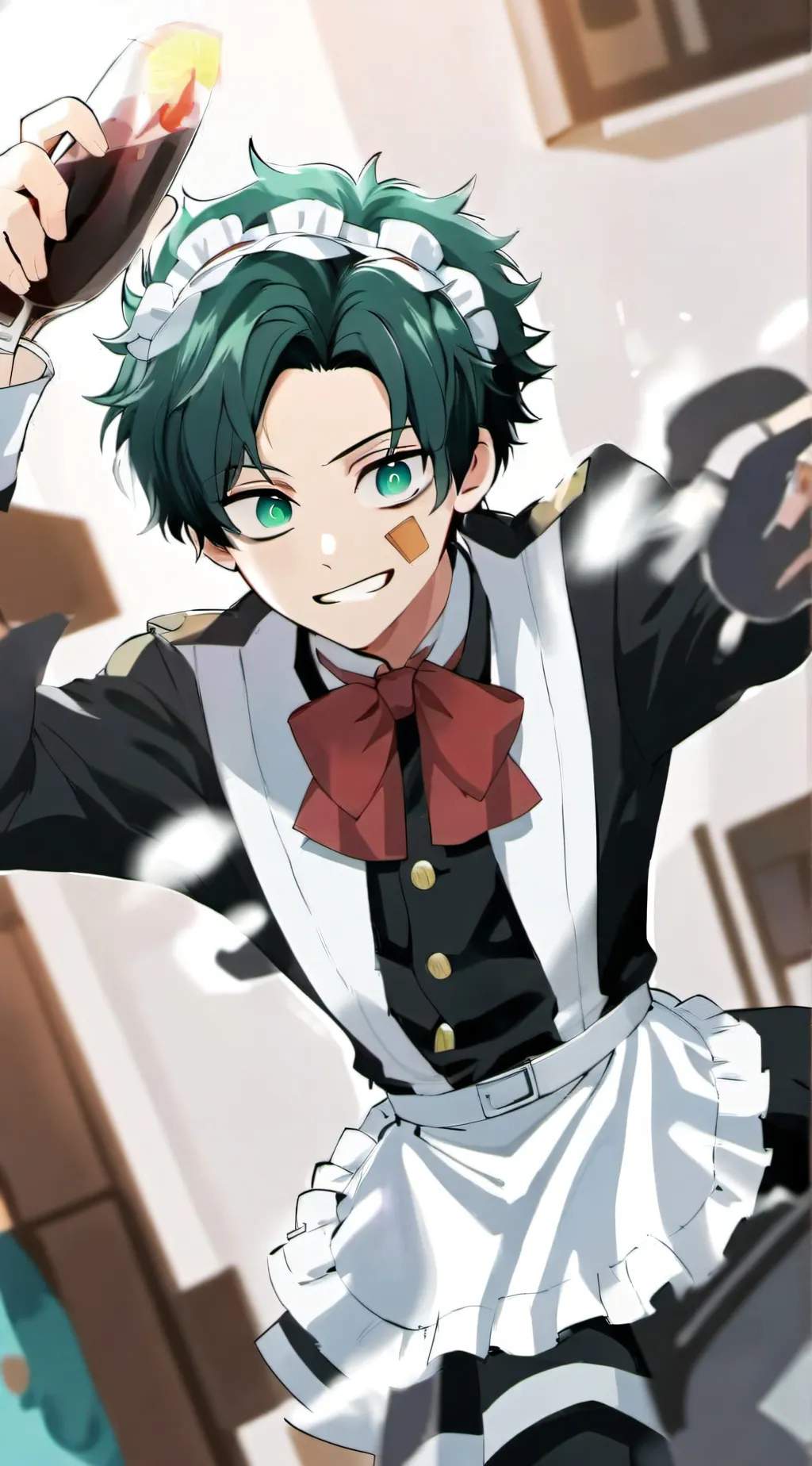 ai character: deku (bkdk) background