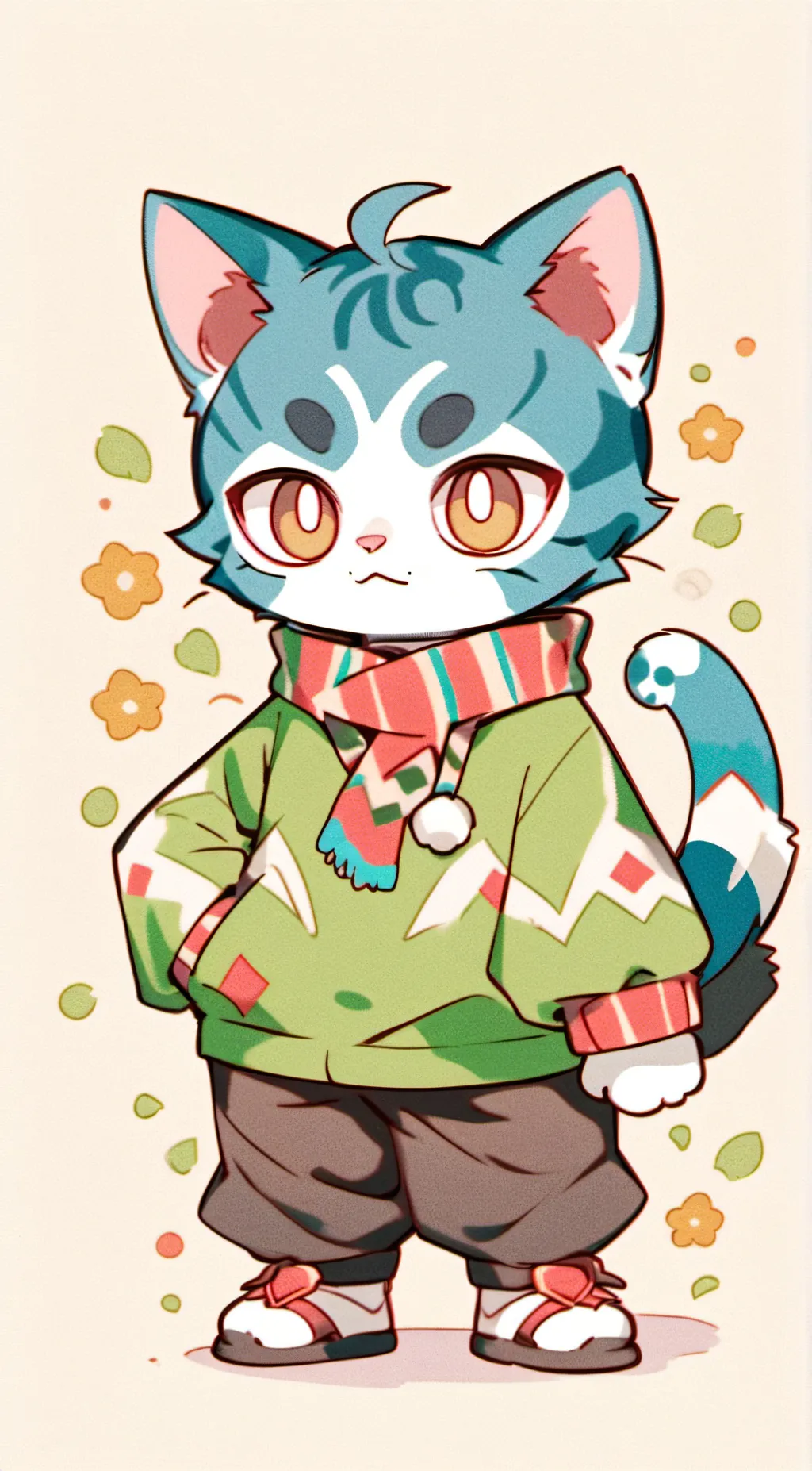 ai character: gumball background