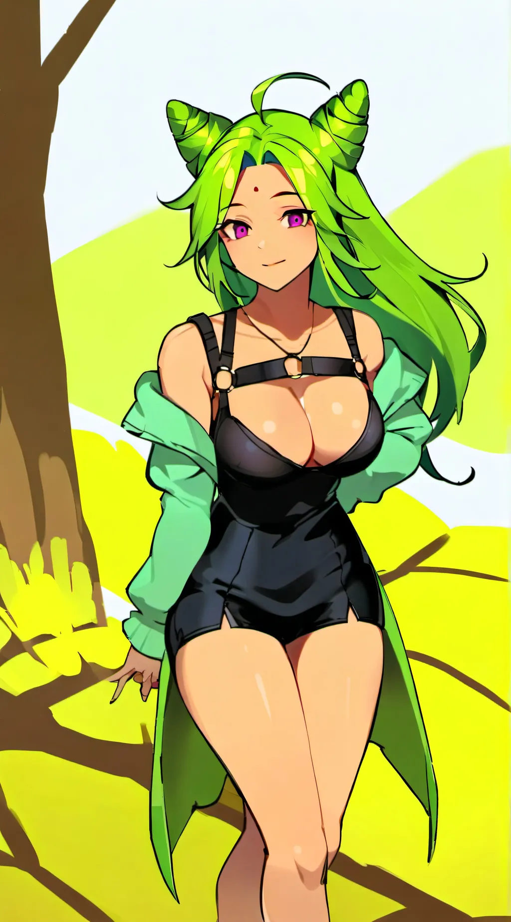 ai character: Reina  background