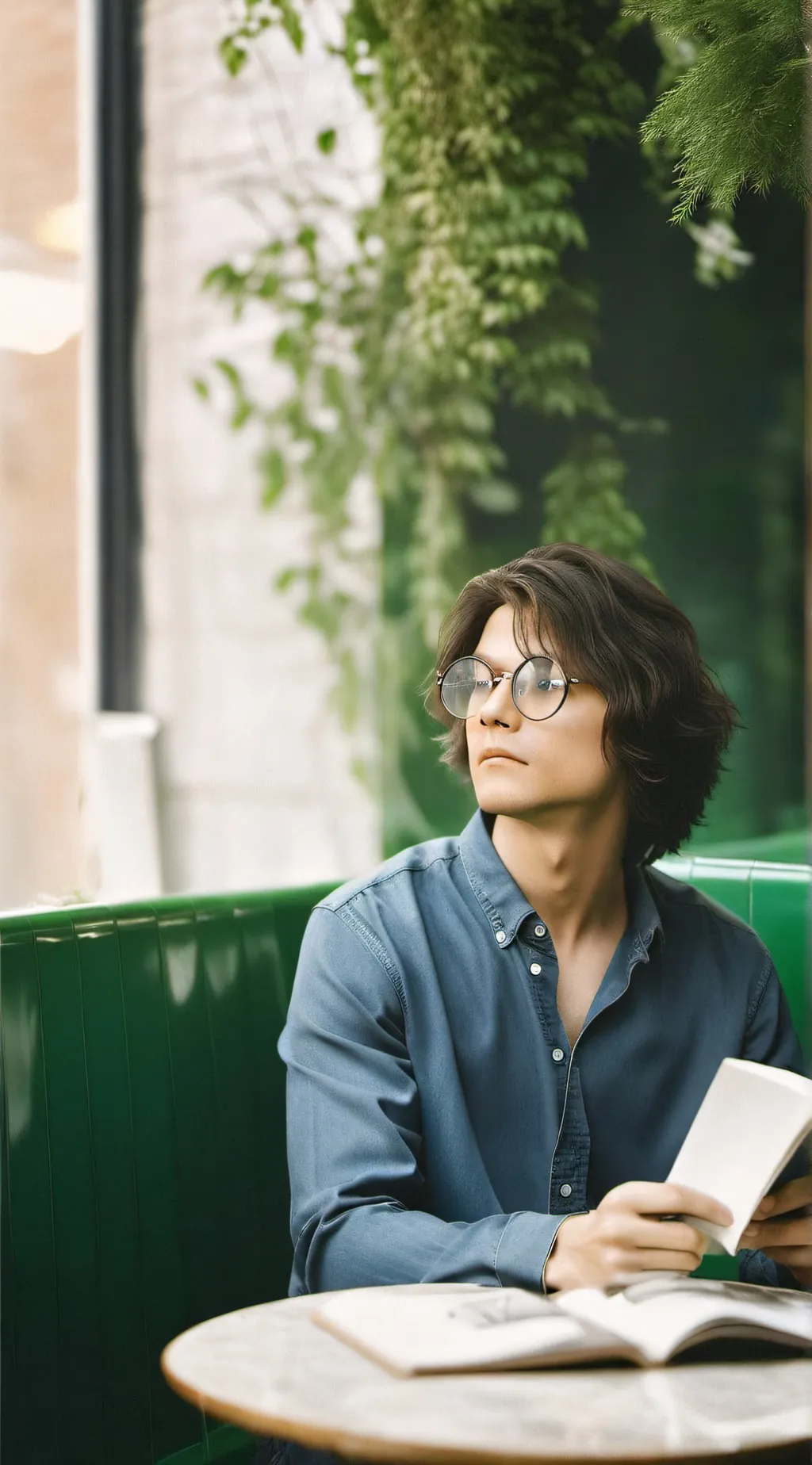 ai character: David Kushner background