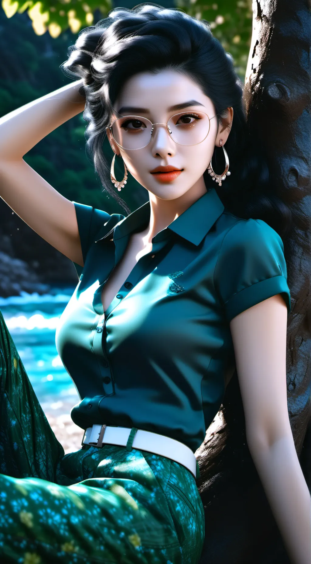 ai character: dinnerbone background