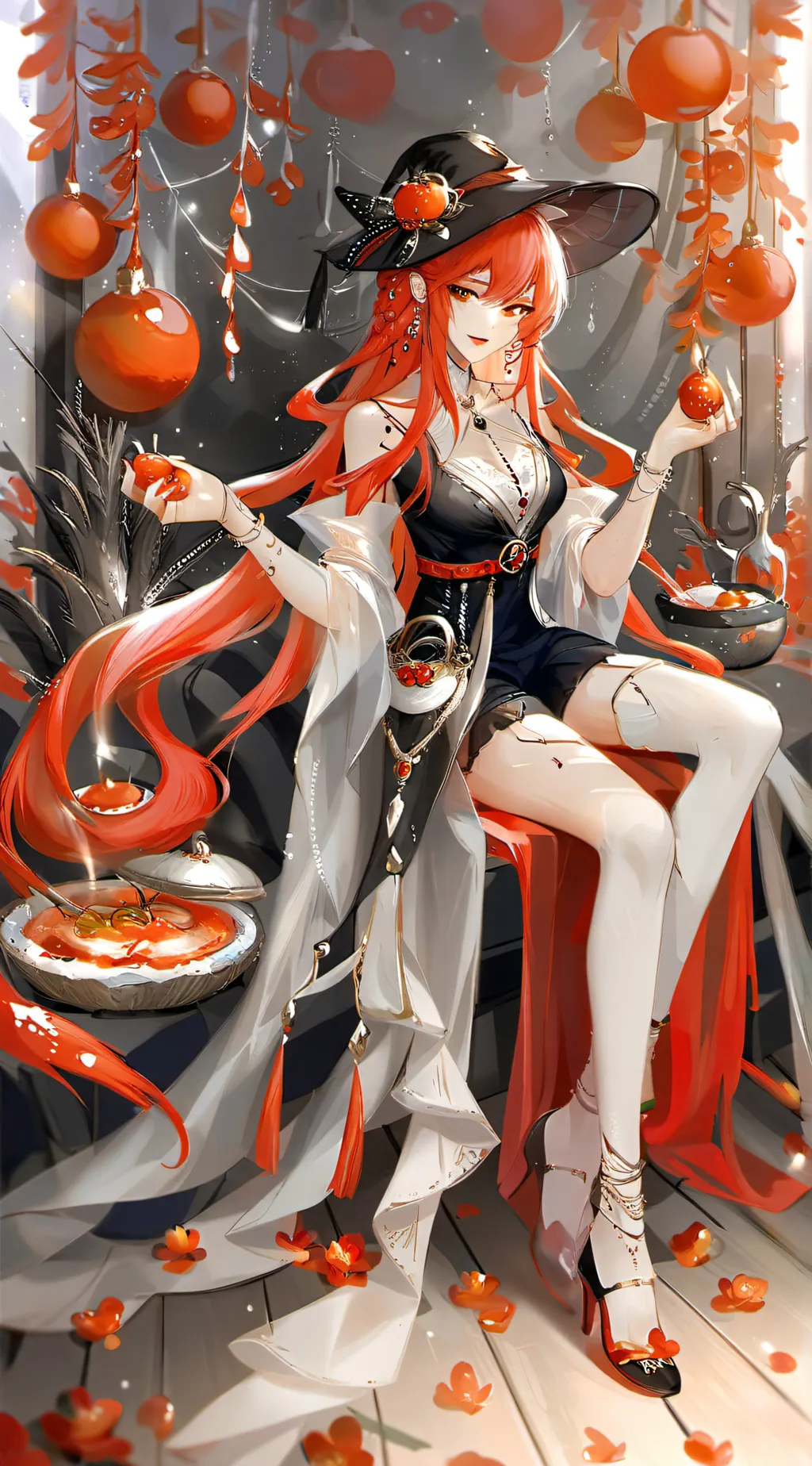 ai character: monica background