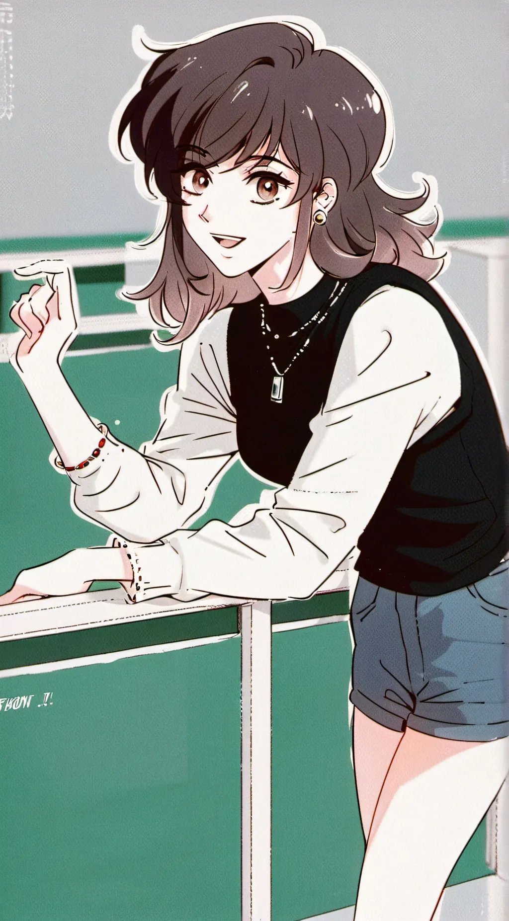 ai character: Leah background