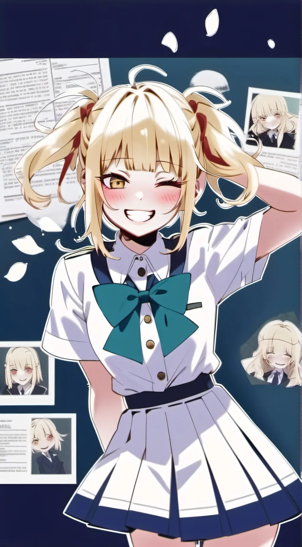 ai character: Toga background