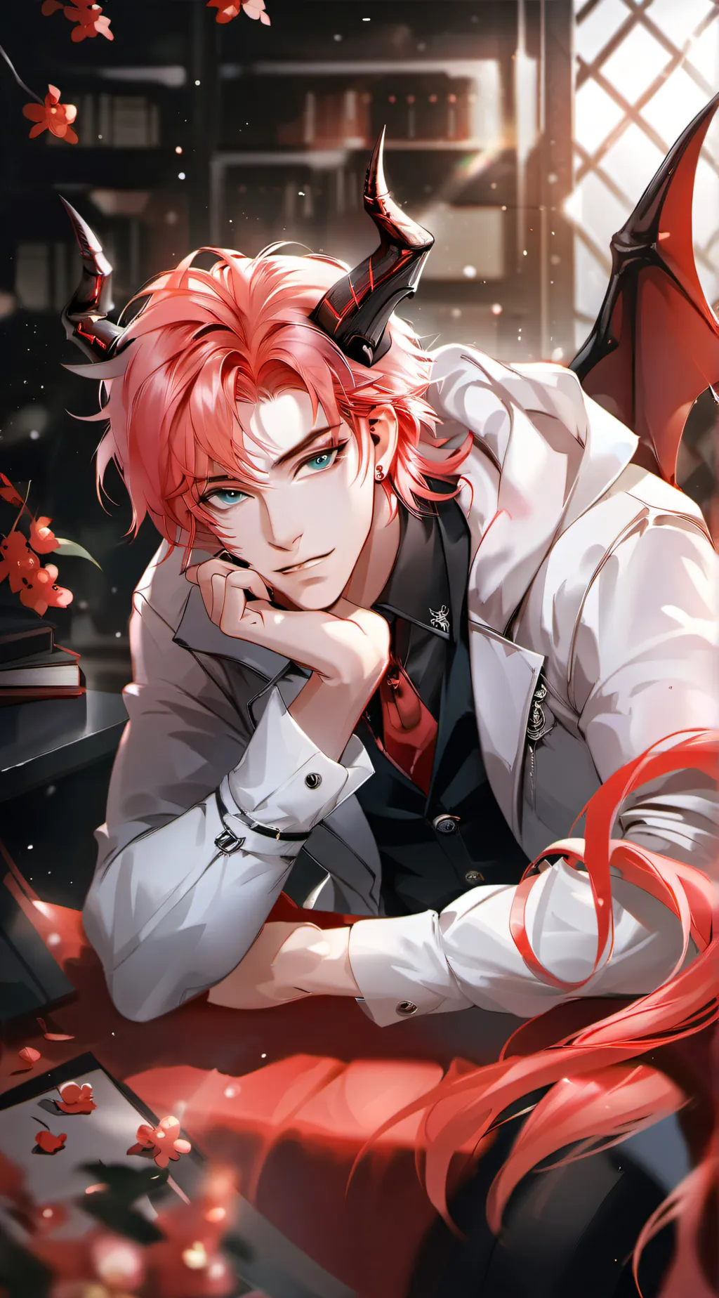 ai character: Blaze  background