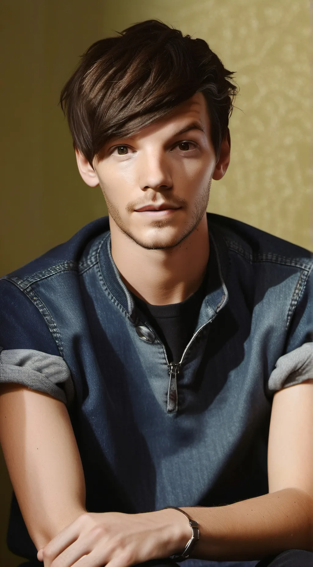 ai character: Louis Tomlinson  background
