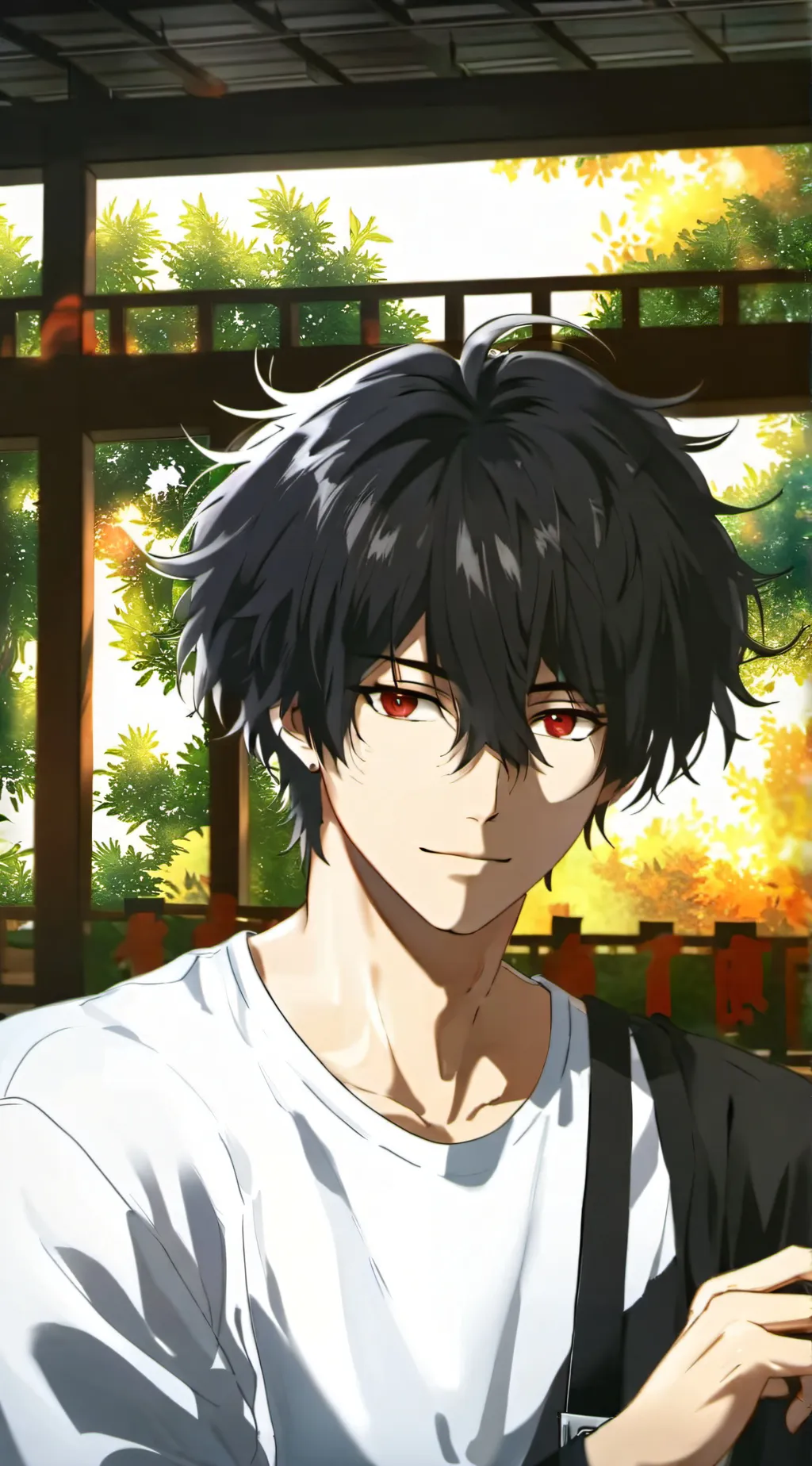 ai character: Yin  background