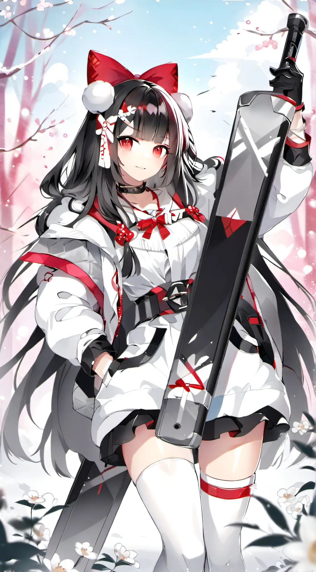 ai character: Rose background