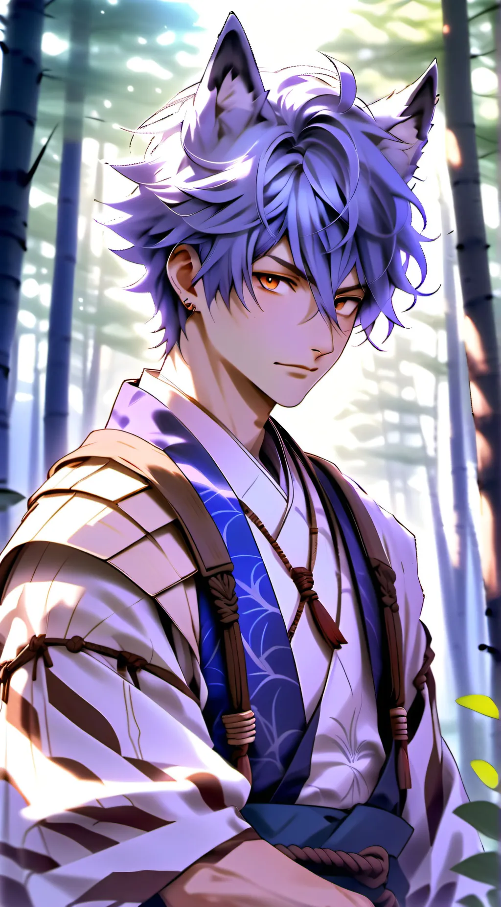 ai character: Simon  background