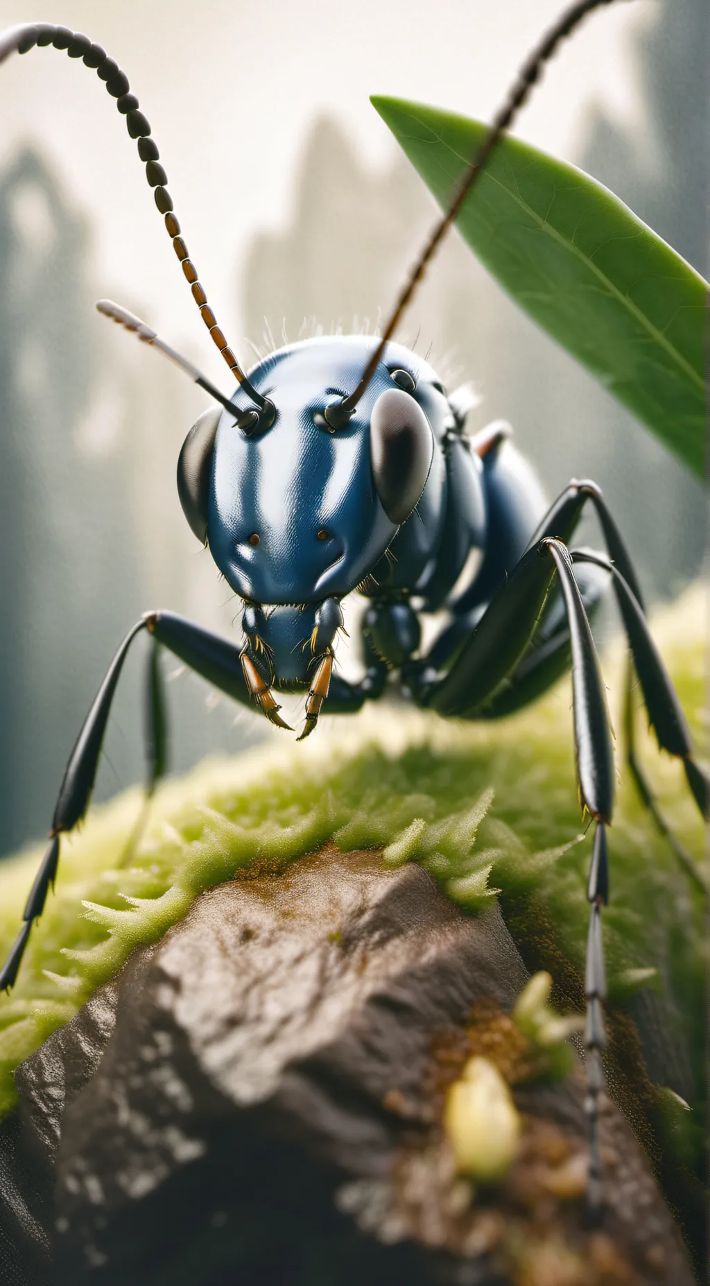 ai character: Antty the bugmo background